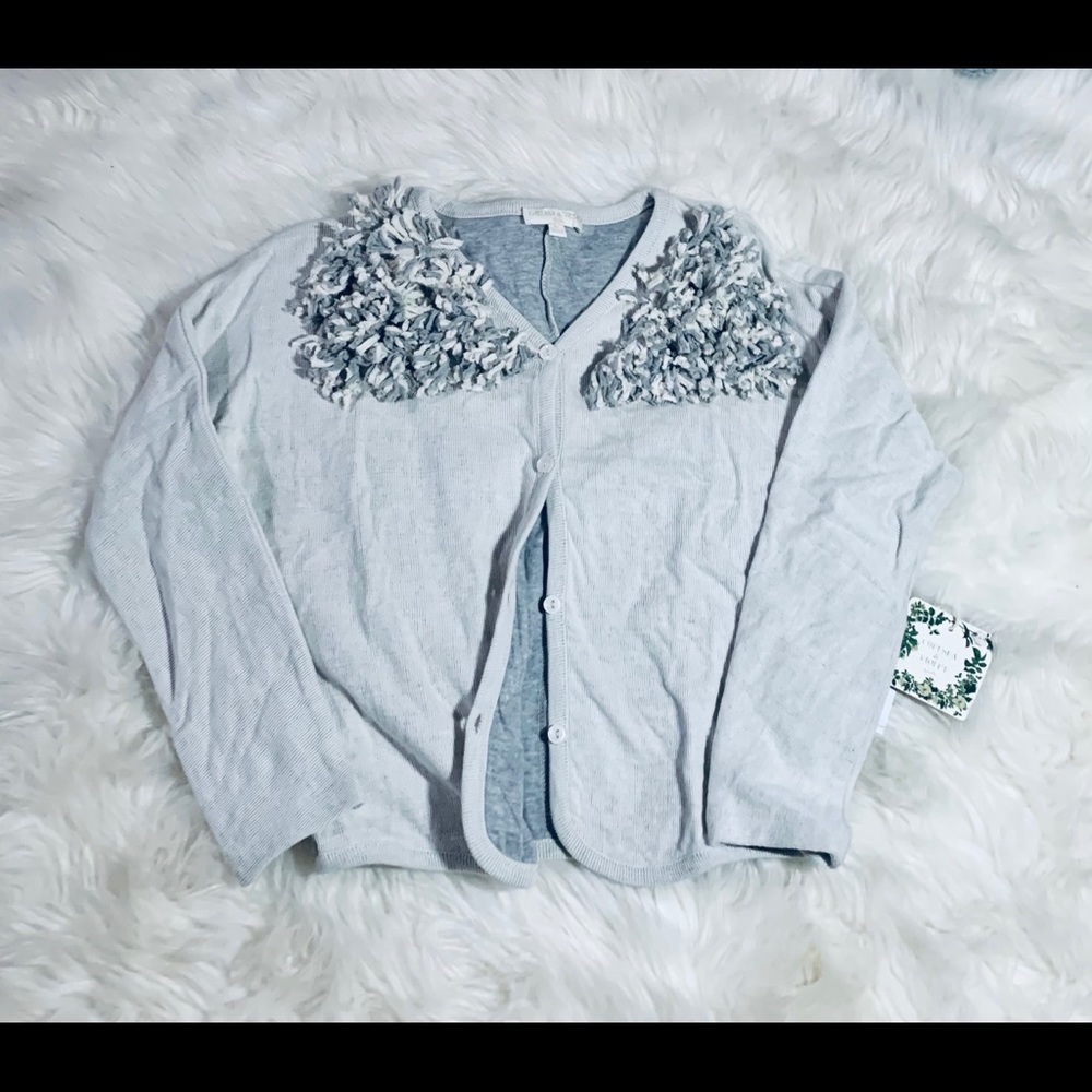 Girls double layer cardigan